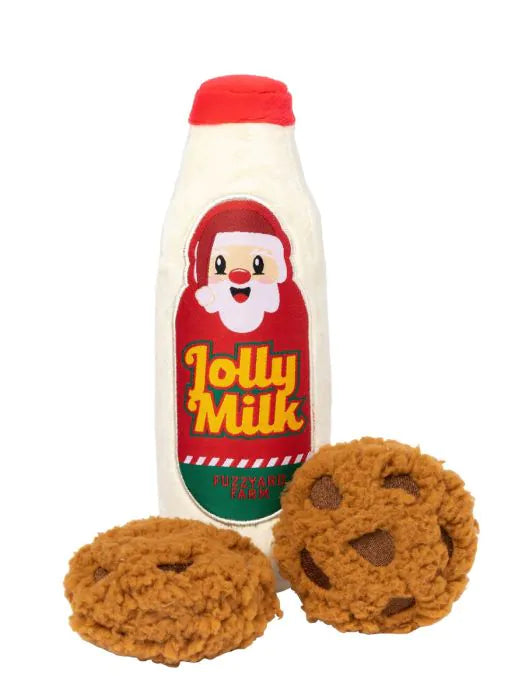 Fuzzyard Jolly Milk & Cookies 3pk