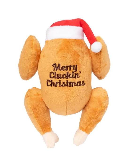 Fuzzyard Merry Cluckin' Christmas Toy