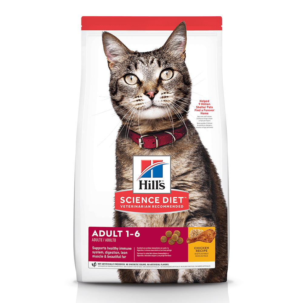 Hill's Science Diet  Adult 1-6 Chicken Recipe Cat Dry Food