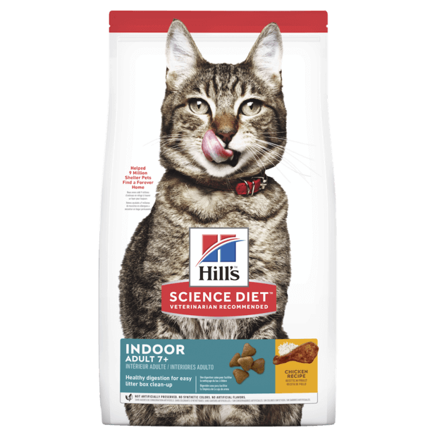 Hill's Science Diet Adult Indoor 7+ Chicken Recipe Cat Dry Food