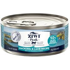 Ziwi Peak Mackerel & Lamb Canned Recipe Cat Food 24pk