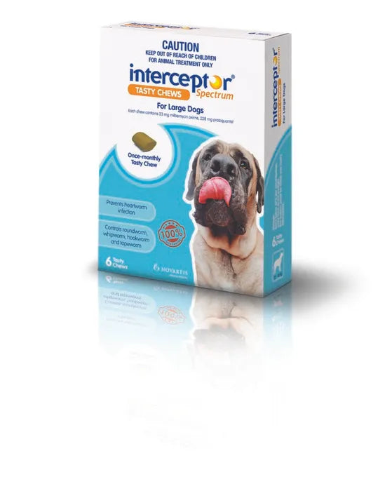 Interceptor Blue for Large Dogs 22-45kgs