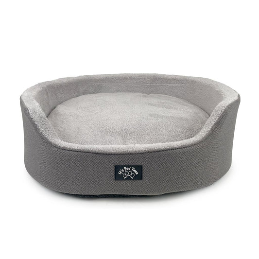 It's Bed Time Plush Oval Basket