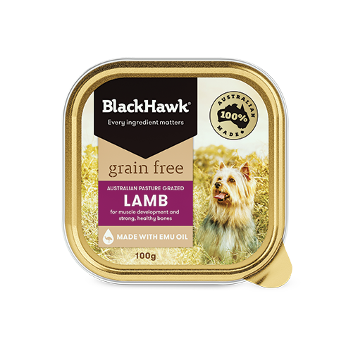 Black Hawk Grain Free Australian Pasture Grazed Lamb 9x100g