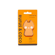 Rufus & Coco Rechargable Cat Shaped Laser Pointer