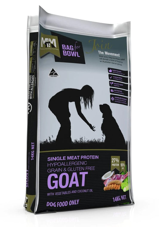 Meals For Mutts Dry Dog Food Single Protein Grain Free Goat