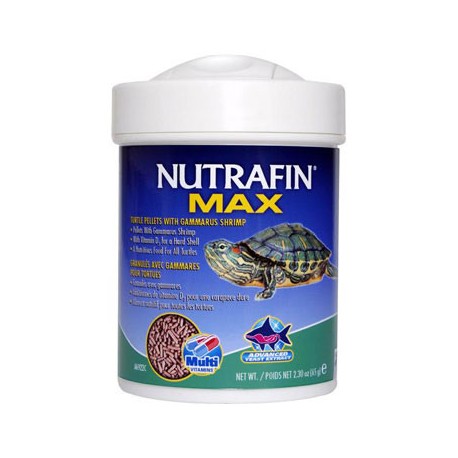 Nutrafin Max Turtle Pellets With Gammarus Shrimp