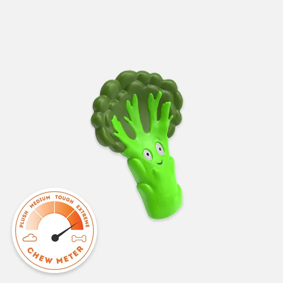 Happy Staffy Co Broccoli Crunch Toy