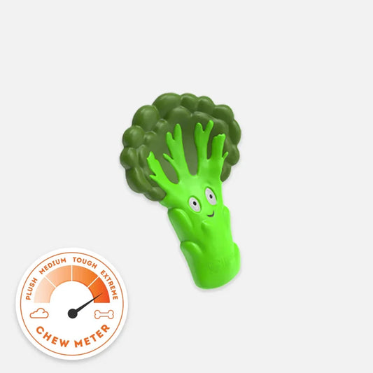 Happy Staffy Co Broccoli Crunch Toy