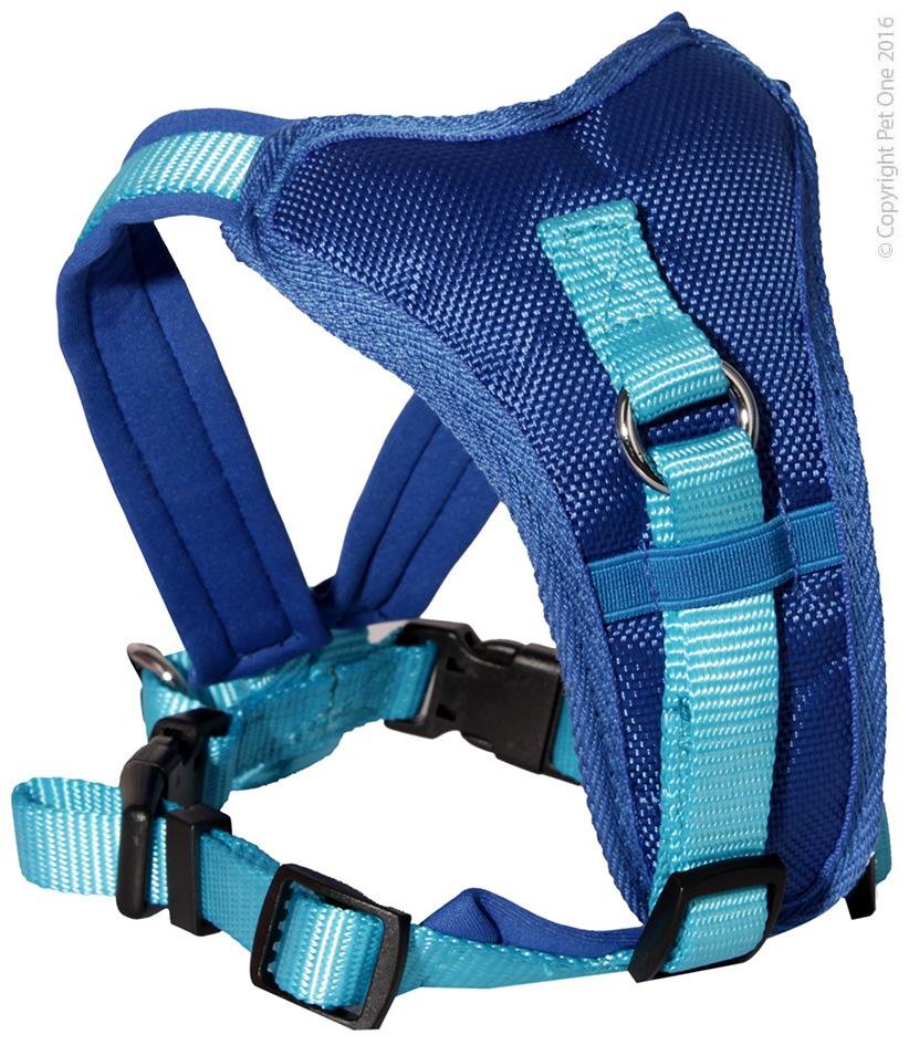 Harness Comfy Padded Blue Blue