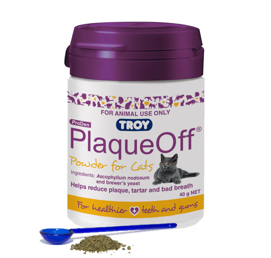 Troy Plaque Off Powder for Cats