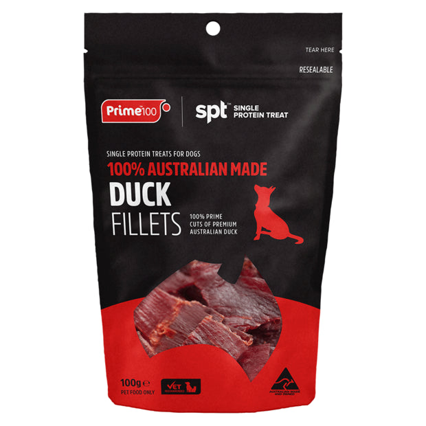 Prime 100 SPT Duck Fillets 100g