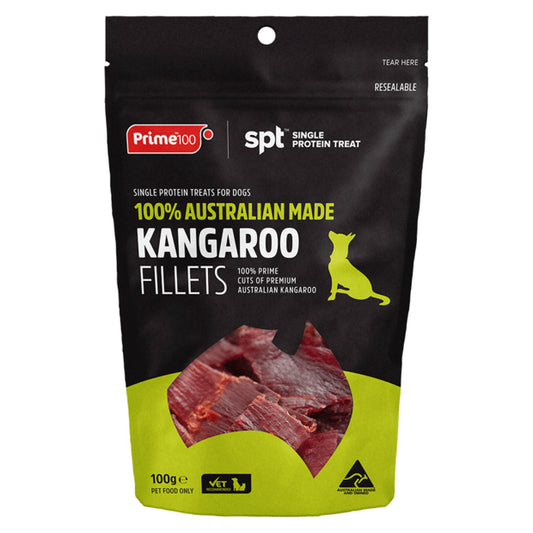 Prime 100 SPT Kangaroo Fillets 100g