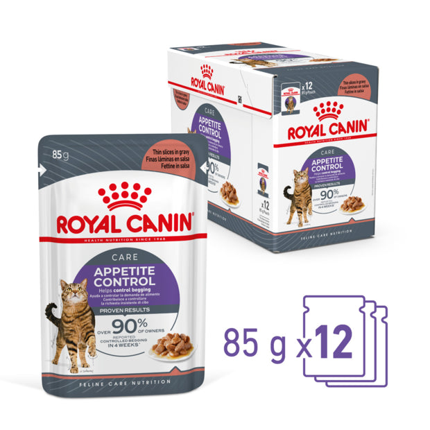 Royal Canin Appetite Control Gravy Pouches 12x85g