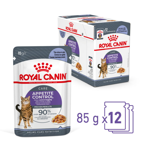 Royal Canin Appetite Control Jelly Pouches 12x85g