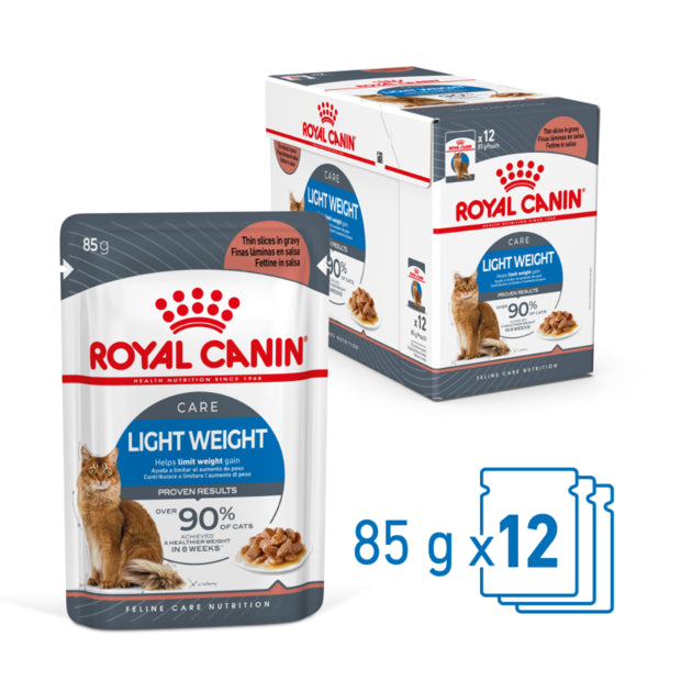 Royal Canin Light Weight Care Gravy Pouches 12x85g