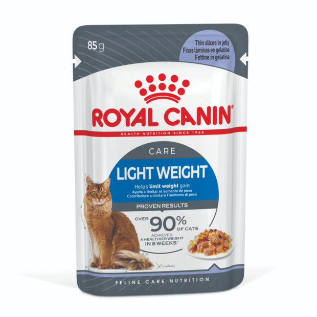 Royal Canin Light Weight Care Jelly Pouches 12x85g