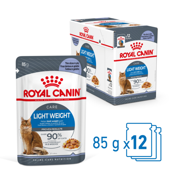 Royal Canin Light Weight Care Jelly Pouches 12x85g