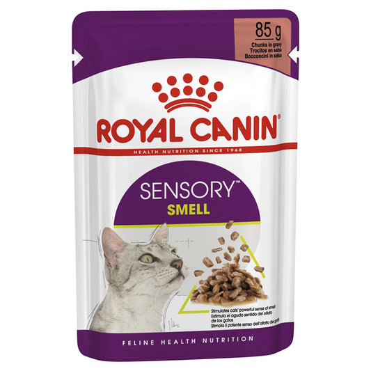 Royal Canin Sensory Smell Gravy Pouches 12x85g