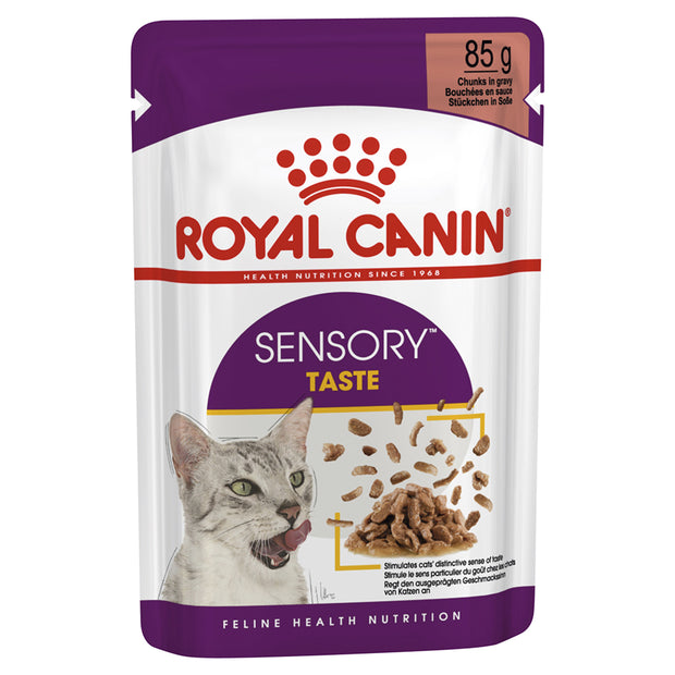 Royal Canin Sensory Taste Gravy Pouches 12x85g