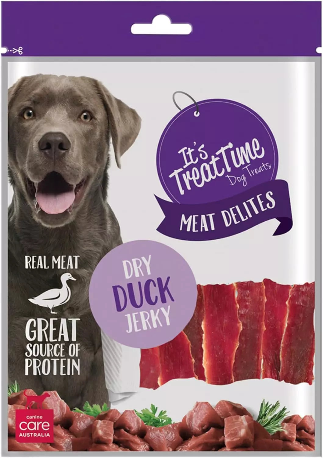 It's Treat Time Dry Duck Jerky 500g