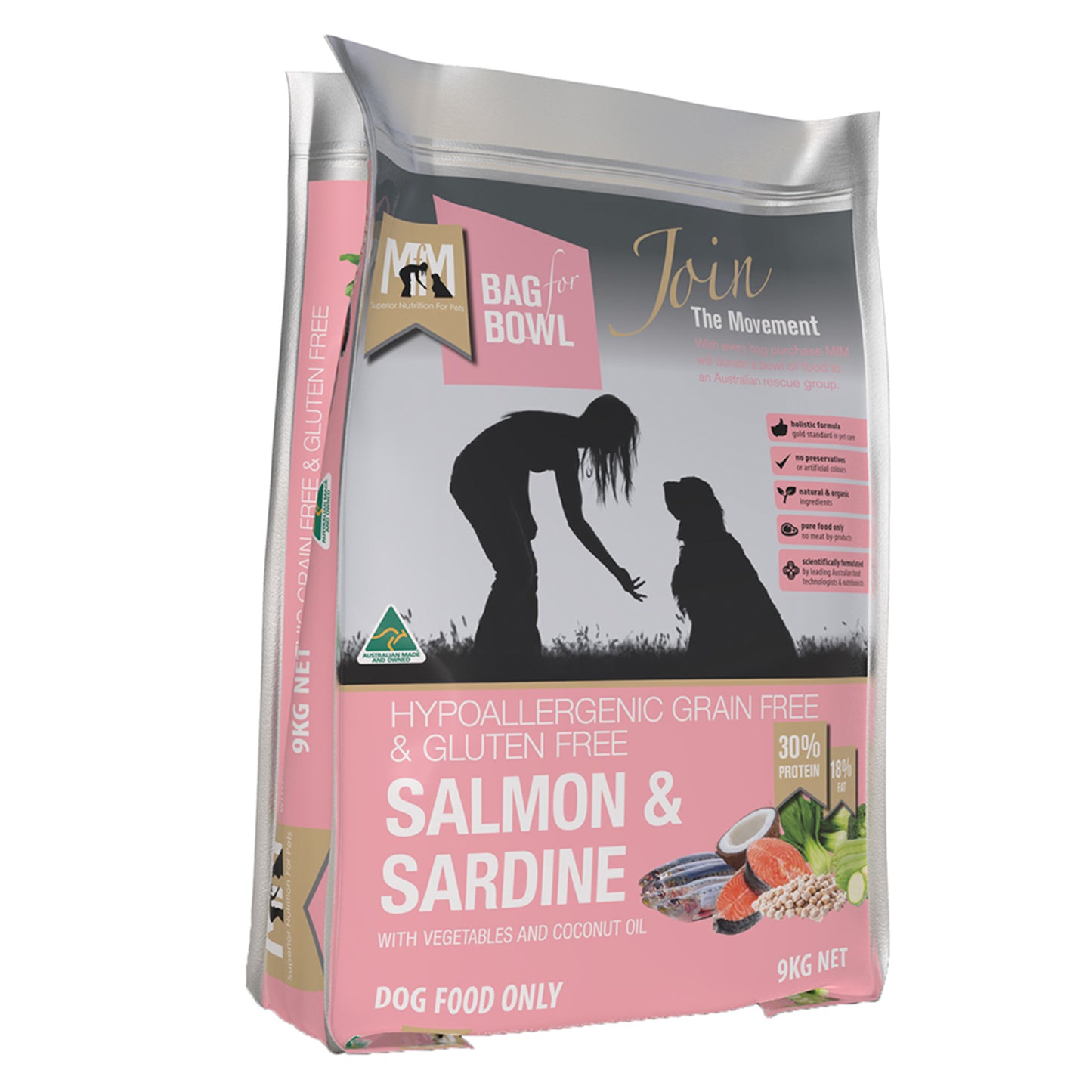 Meals For Mutts Grain Free Salmon & Sardine Adult Dry Dog Food