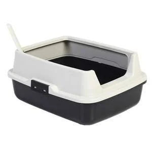 Bono Fido Jumbo Cat Litter Tray With Rim & Scoop 62x45x24cm