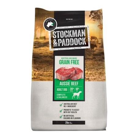 Stockman & Paddock Grain Free Dry Food 20kg