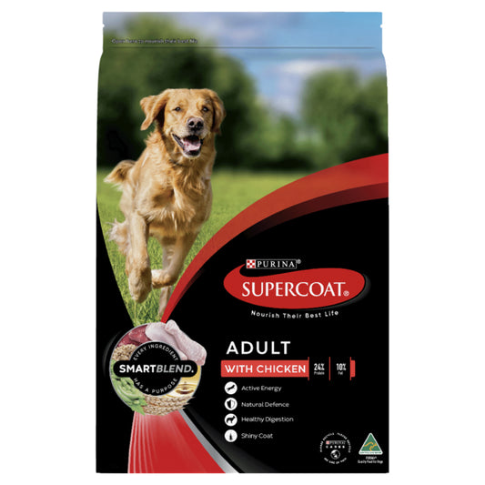 SUPERCOAT Adult Chicken Dry Dog Food