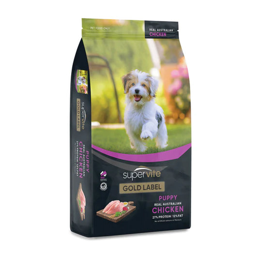 Supervite Gold Label Puppy Australian Chicken 20kg