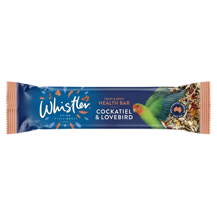 Whistler Heathy Bars Cockatiel & Lovebird 85g