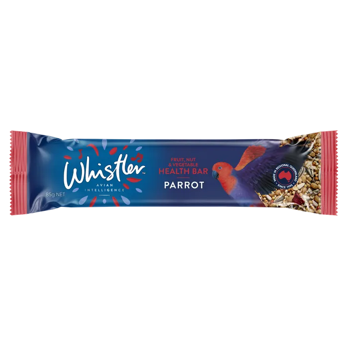 Whistler Heathy Bars Large Parrot 100g